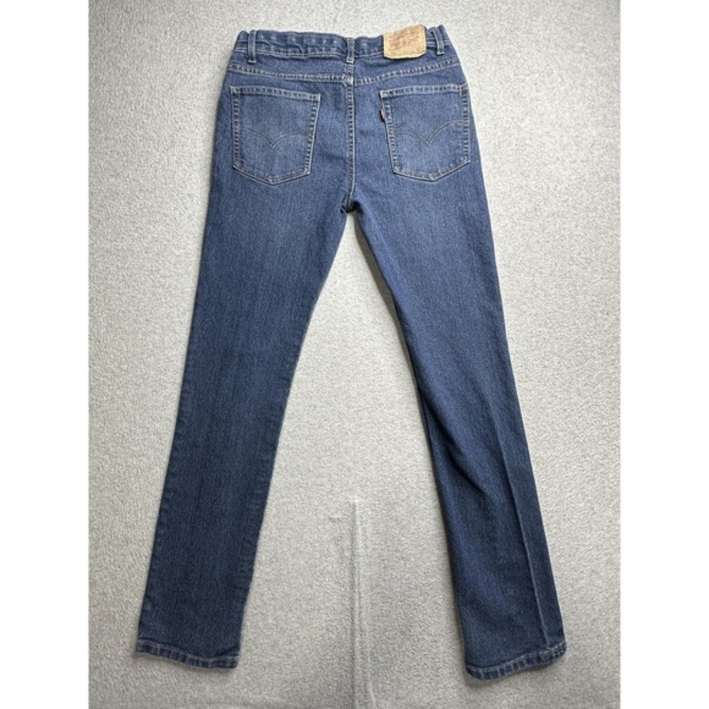 Levis 510 Jeans Boys 18 Regular Blue Performance Skinny Stretch Adjustable Waist